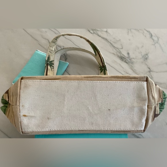 Paul Brent Oceanside Palm Tree Canvas Tote Shoulder Bag Coastal Life - Picture 9 of 9